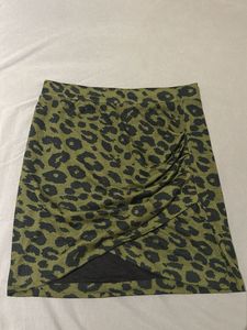 Animal Print Trendy Skirt