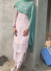 Pink Printed Suit 🩷