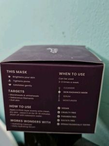 Foxtale Purple De-Tan Skin Radiance Mask