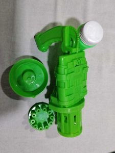 Pink Bubble Gun Toy