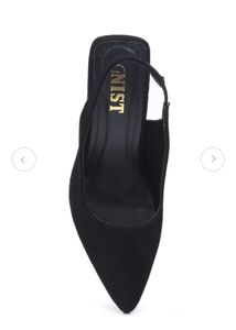 Black Slingback Heels