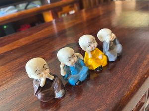 Set Of 4 Budhdha Monk