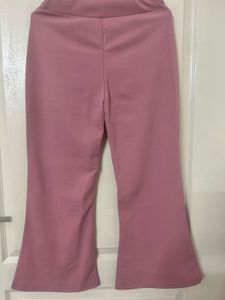 Pink Flared Pants