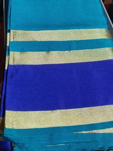 New Festive Cotton Silk Sari From Bengal
