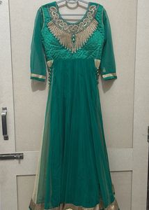 Emerald Green Anarkali Suit
