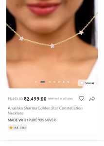 GIVA Star Necklace 🆕