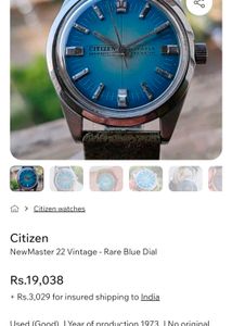 Citizen Vintage Automatic Men&#39;s Watch