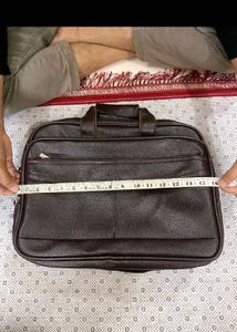 Vintage Brown Leather Briefcase