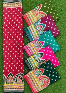 Elegant Printed Saree Collection