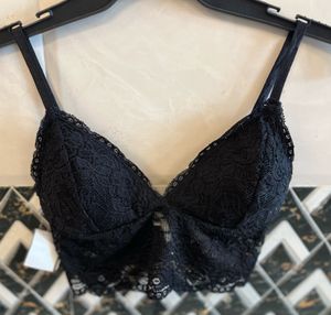 Women Black Bralette