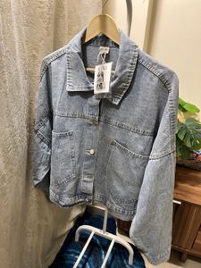 Graphic Denim Jacket