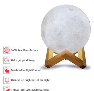 Personalized 3D Moon Lamp
