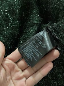 H&amp;M glitter Green Knitted Sweater