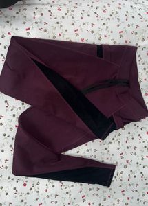Maroon Gym Pant