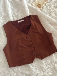 Brown Waistcoat / Vest