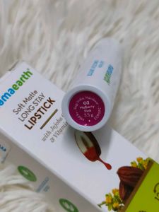 Mamaearth Lipstick - Mulberry Pink