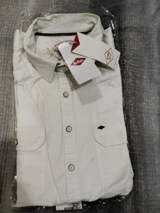 Casual White Shirt  L Size