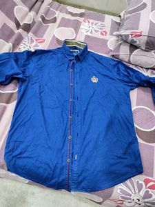 Red Flame Blue Shirt(Check The Price Online First)