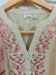 A Line Gathered Kurta Suit Set From Westside
