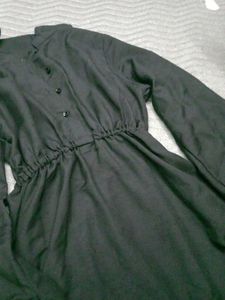 Black Bible Sleve One Piece Dress