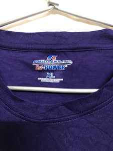 Russell Athletic Purple Long Sleeve T Shirt