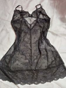 Lace Babydoll Slip Dress