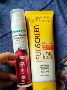Mamaearth &amp; Jovees Skincare