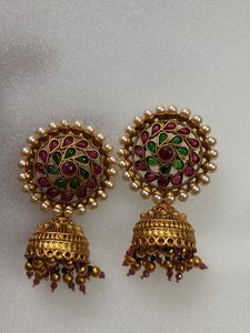 Statement Jhumka Earrings