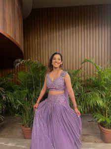 Lavender Lehenga