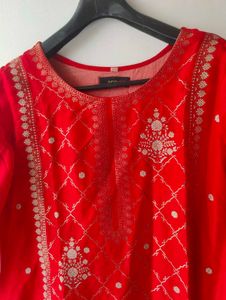 Don&#39;t Miss The Deal Bright Red Suit Set