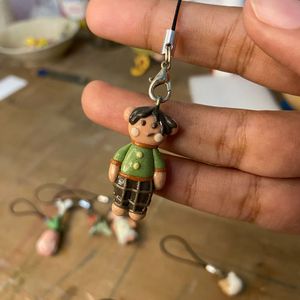 Set of 3 Clay Charms