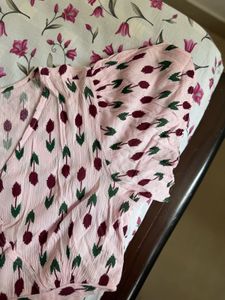 Cute Pink Printed Top