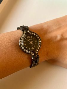 Black Analog Watch