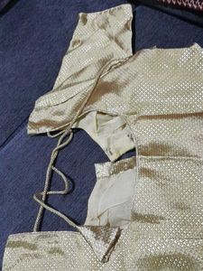 Gold Blouse - Festive or Party Ready