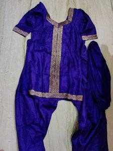 silk suit set