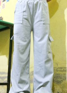Wide Leg Cargo Pants