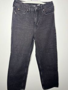 H&amp;M Loose Straight High Waist Jeans For Women