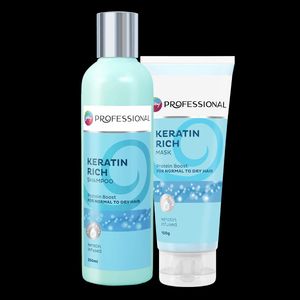 FLAT 50% Godrej Professional Keratin Shampoo+Mask