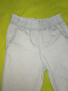 Light Blue Girls Pants