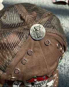 Ed Hardy Skull &amp; Heart Trucker Hat