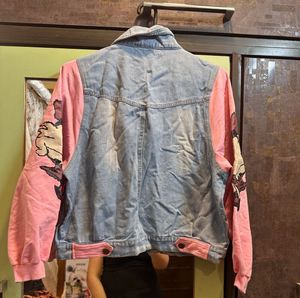 Korean Boxy Sleeves Denim Jacket