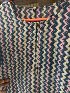 Patterned Cotton Kurti