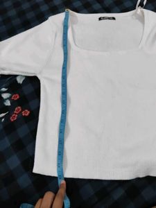White Short Top