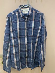 Killer Blue Checkered Shirt