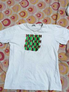 Cybercore White Tshirt With Unique Prints