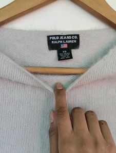 Light Grey Knit Long Sleeve Top