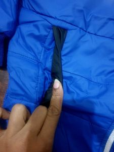 Stylish Blue Kids&#39; Padded Jacket