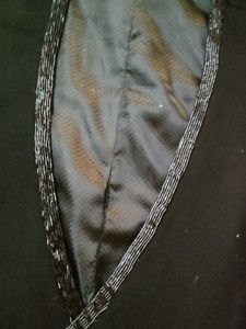 Embroidered Mens Black Blazer