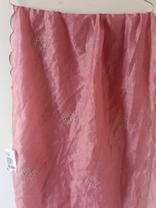 Pink Embellished Dupatta