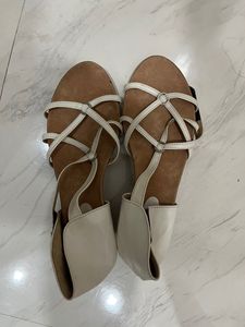 White Platform Sandals
